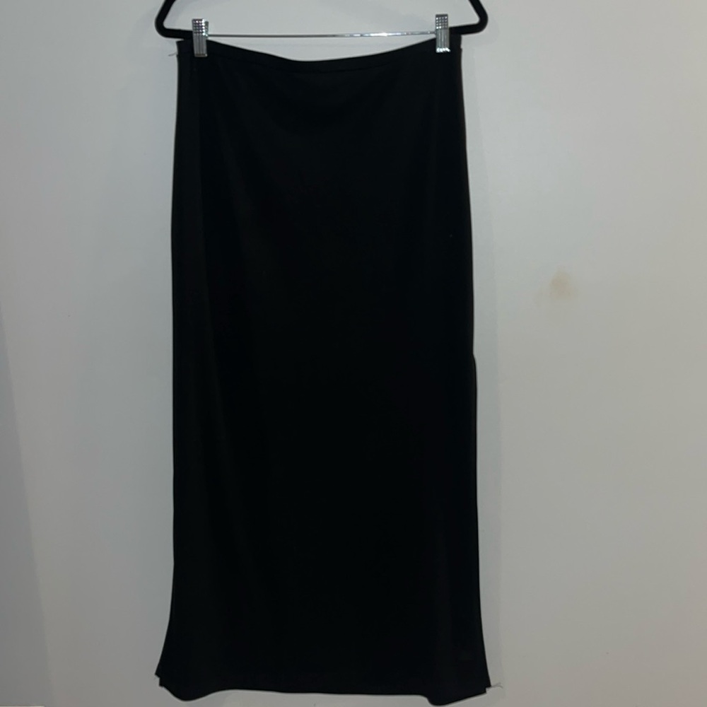 Vintage black maxi skirt